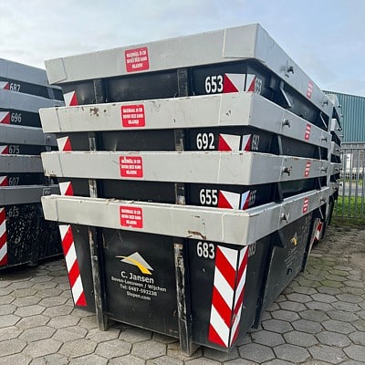 6m3 open container huren nijmegen regio