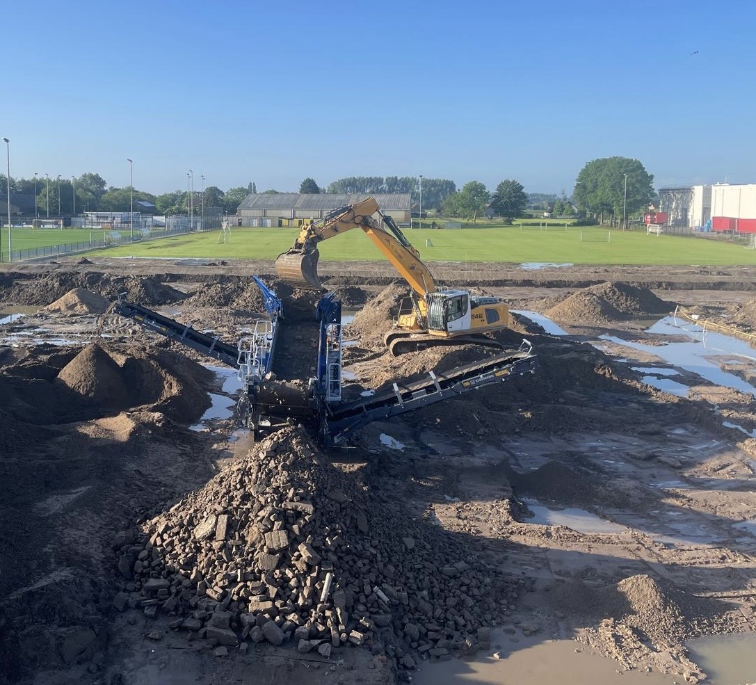 mobiele schudzeef huren  met personeel